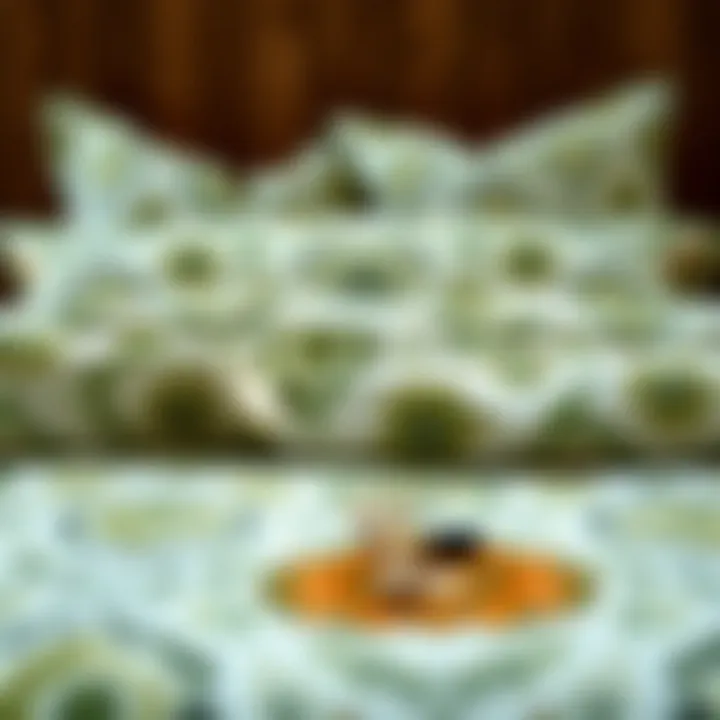 Magnificent Exploring the Aesthetic and Functional Qualities of Green Patterned Duvet Covers