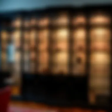 Magnificent The Art of Showcasing: Black Shot Glass Display Cases
