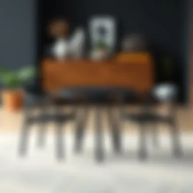 Magnificent The Utility and Aesthetics of Small Black Tables and Chairs Magnificent The Utility and Aesthetics of Small Black Tables and Chairs