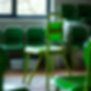 Notable A Comprehensive Guide to Green Stacking Chairs