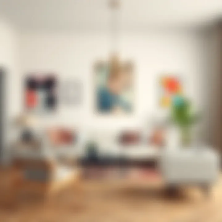 Notable Artsy Room Decor: Enhancing Aesthetic Appeal in Living Spaces