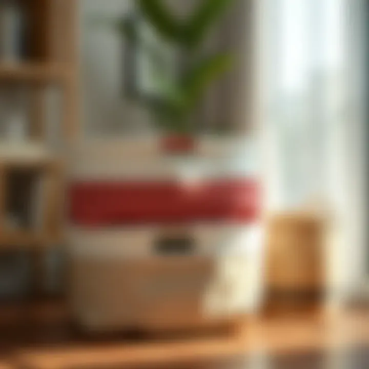 Stackable fabric storage baskets