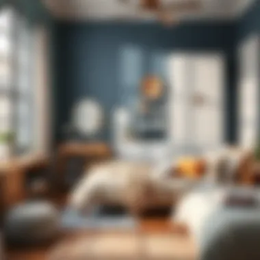 Organizational solutions for a clutter-free sleeping area