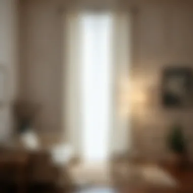 Notable Exploring the Elegance of Sheet White Curtains