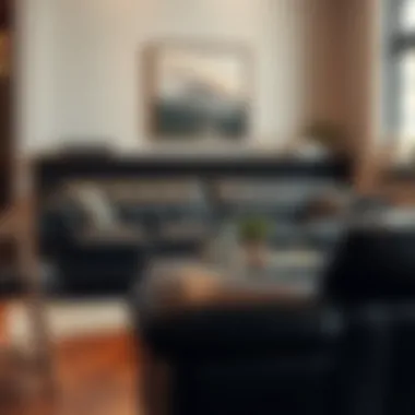 Exploring the Nature and Value of Genuine Black Leather Couches Summary