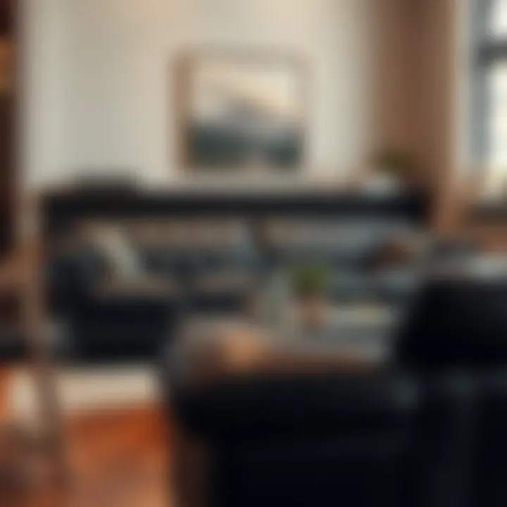 Exploring the Nature and Value of Genuine Black Leather Couches Summary