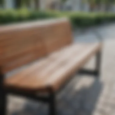 Maintenance tips for outdoor benches