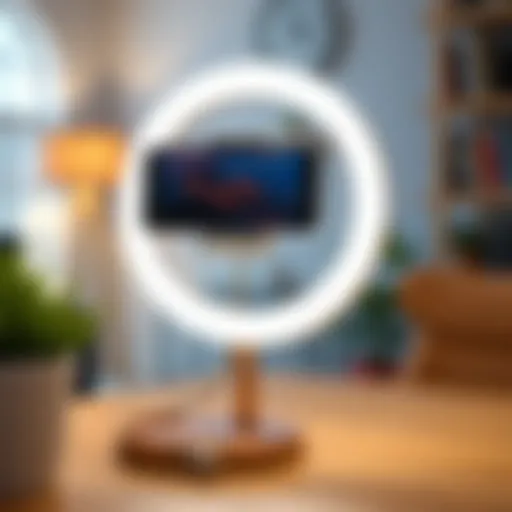 Exploring the Utility and Design of Circle Light Phone Holders Introduction