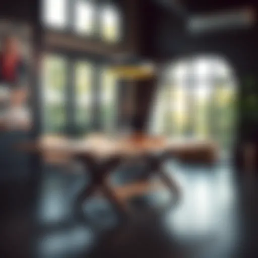 Exploring the Versatility of Folding Dining Tables on Wheels Introduction