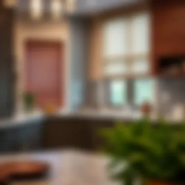 Variety of materials for kitchen window treatments