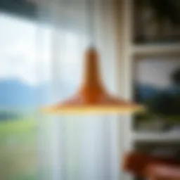 Elegant design of the Solskur pendant lamp highlighting its aesthetics