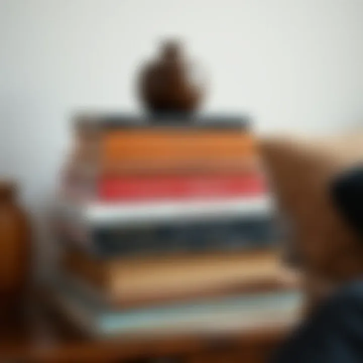 The Aesthetic and Functional Appeal of Stacked Books Side Tables Summary