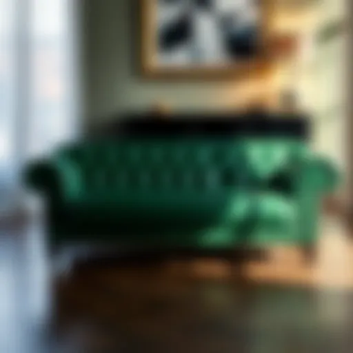 The Allure and Practicality of Green Vinyl Couches Introduction