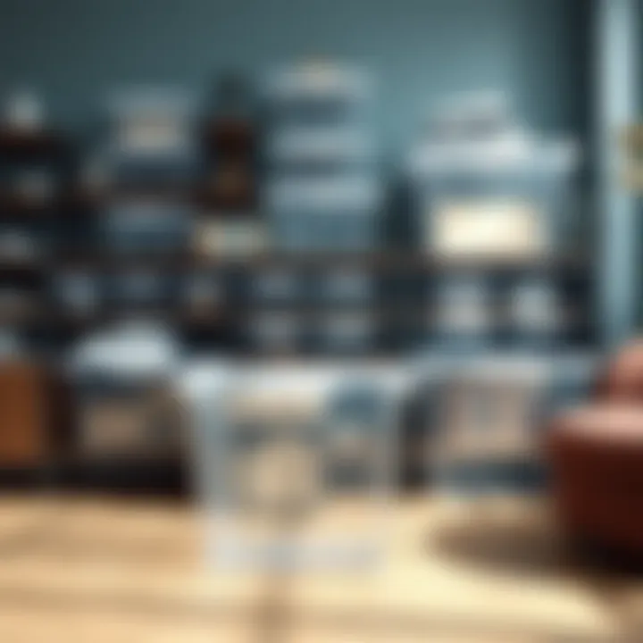 Notable The Dynamics of Large Acrylic Bins in Modern Spaces