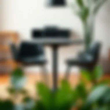 Notable The Utility and Aesthetics of Small Black Tables and Chairs Notable The Utility and Aesthetics of Small Black Tables and Chairs